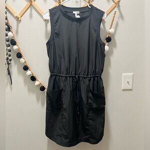 Garnet Hill Recycled Tye-waist Dress